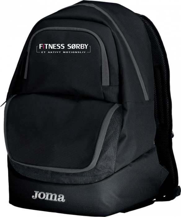 Joma - Fitness Sørby Backpack - Negro & blanco